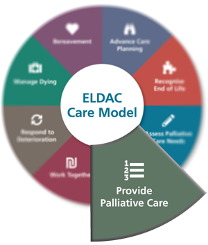 Provide Palliative Care - ELDAC Care Model